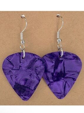 Guitar Pick Custom Earrings